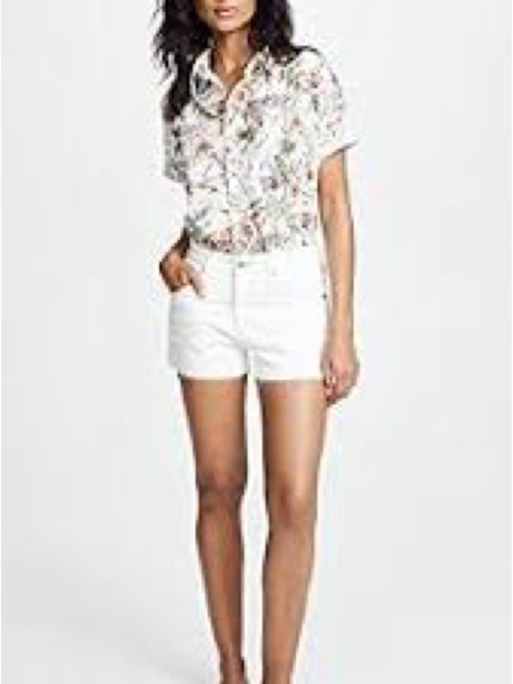 Ag Adriano Goldschmied White Bryn short